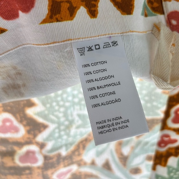 Anthropologie Sunny Florals Picnic Blanket/Tablecloth - Picture 4 of 8